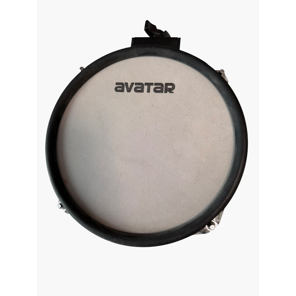 Avatar DRM15108-B 8 Inch Mesh Snare Tom Drum Pad Electronic Dual Zone Black